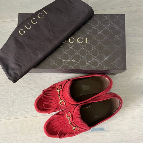 Gucci Loafers str 38,5