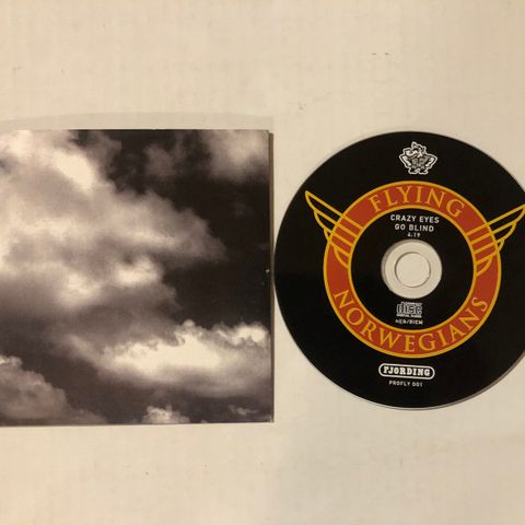 FLYING NORWEGIANS / CRAZY EYES GO BLIND - CD SINGLE (PROMO)