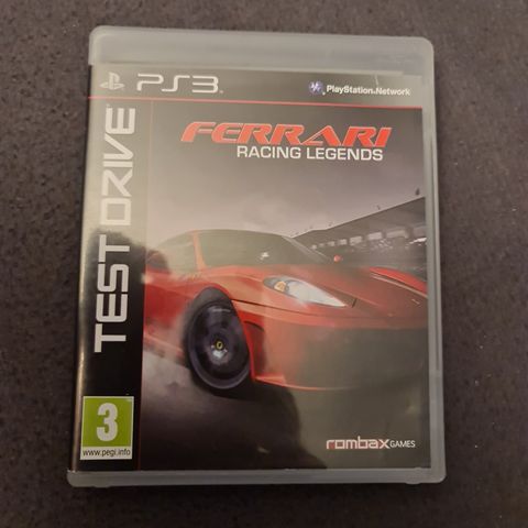 Test Drive Ferrari Racing Legends PS3