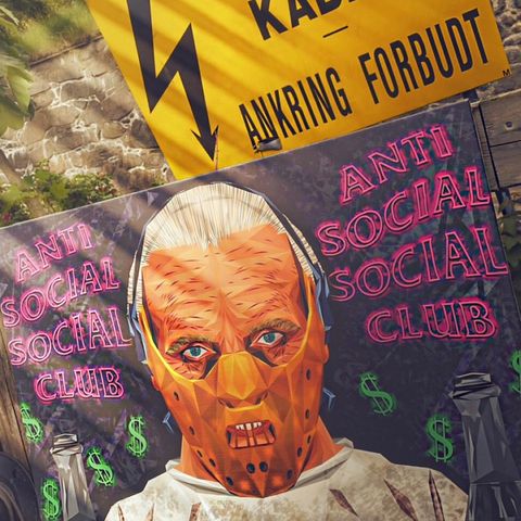 DESIGNGEO - ANTISOCIAL SOCIAL CLUB HANNIBAL LECTER