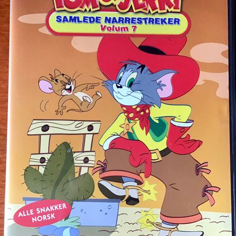 Tom & Jerry Samlede Narrestreker volume 7.  (NORSK TALE)