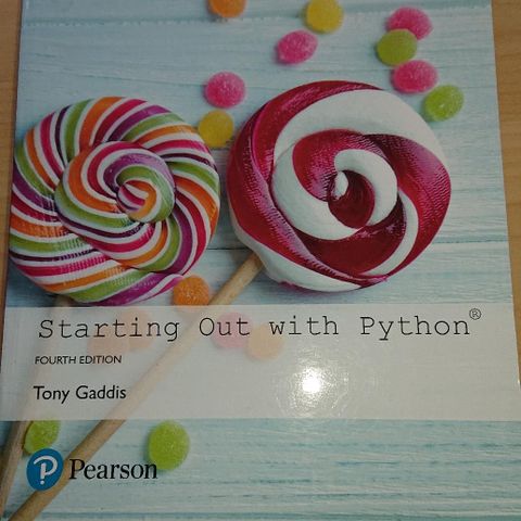 Starting out with Python 4th Ed.