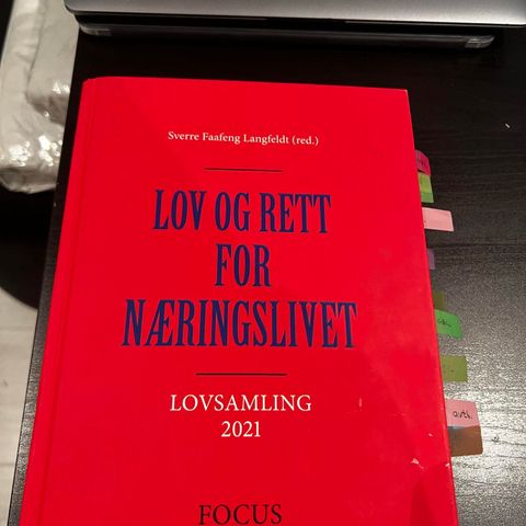 Lov og rett for næringslivet (Lovbok) - Til forretningsjus (BI)