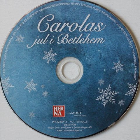 Carola – Carolas Jul I Betlehem, 2011