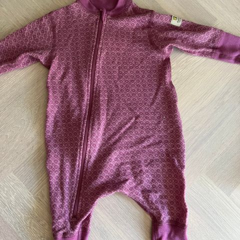 Janus lekedress baby, 100 % merinoull