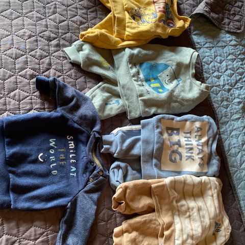 baby 14 deler .. jeans baby sett vintertøy  Zara,name it, Lindex ,HM