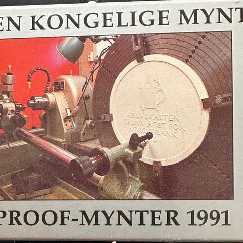 Proff myntsett 1991. ( 1897 A)