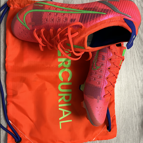 UBRUKTE! TOPPMODELL! Nike Mercurial Vapor 14 Elite FG Spectrum, str. 46