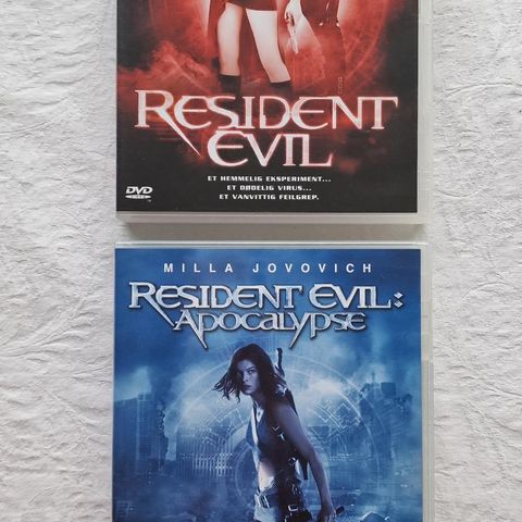 Resident Evil 1 & 2 (2002-2004) DVD Filmer