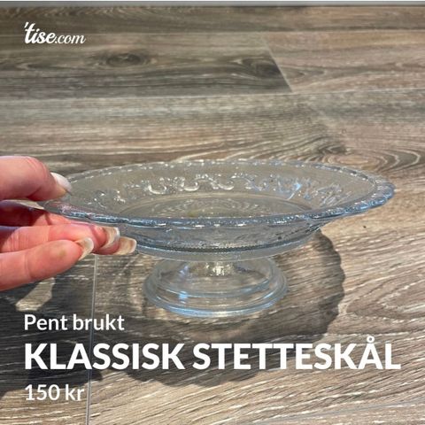 Klassisk stetteskål