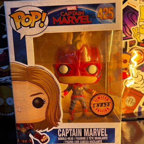 Funko Pop Captain Marvel CHASE