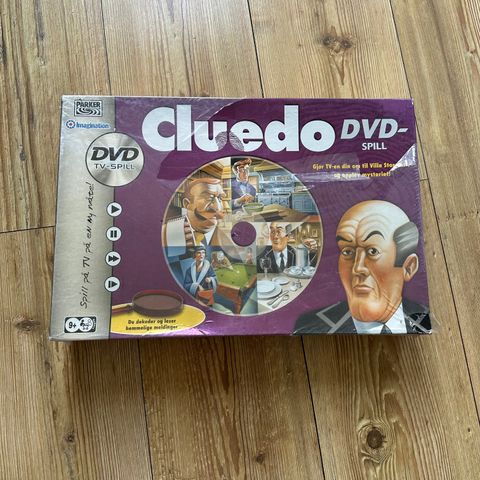 Cluedo DVD-spill (fra 2006) - Ny i plast !