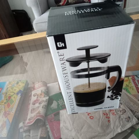 Presskanne for kaffe  fra excellent Housesware  Ny i eske