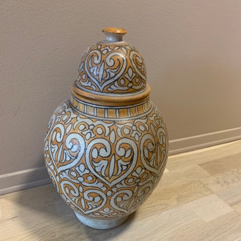 Keramikk krukke/vase