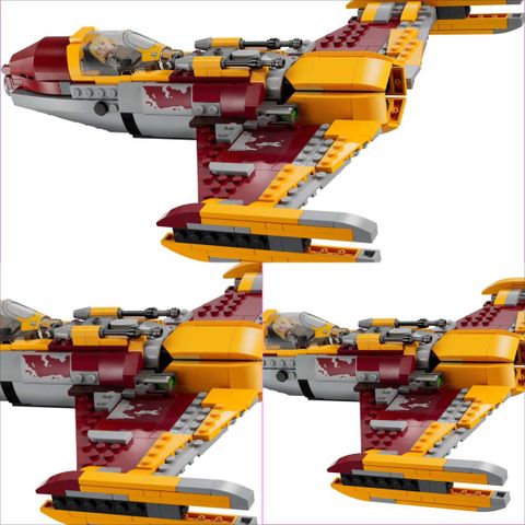 3 Shin Hatis Starfighter Lego Star Wars