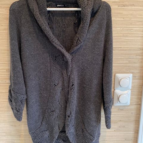 Strikket cardigan/jakke