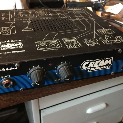 Hughes & Kettner Cream Machine, ny pris!