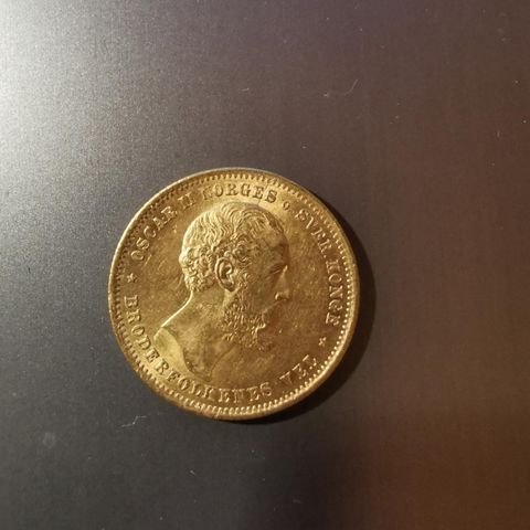 20 kr 1874 gull