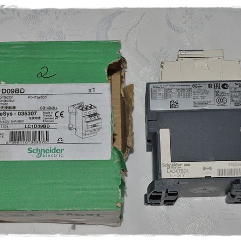 ~~~ Schneider Electric TeSys D LC1D Contactor (2) ~~~
