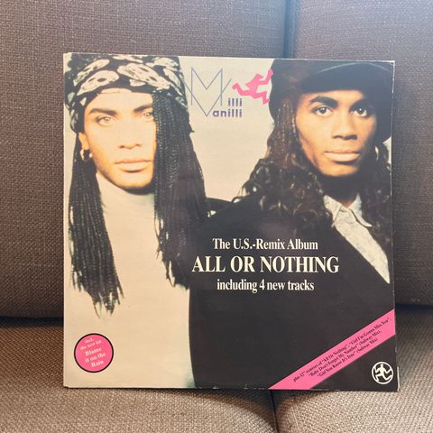 Milli Vanilli – All Or Nothing - The U.S. Remix Album