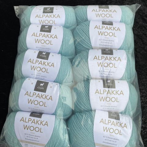 Alpakka wool fra Dsa.