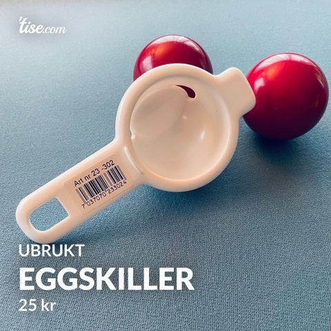 Eggskiller, ubrukt