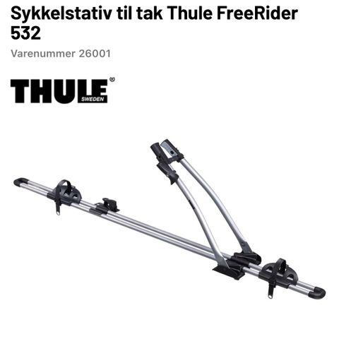 Thule freerider 532 takstativ