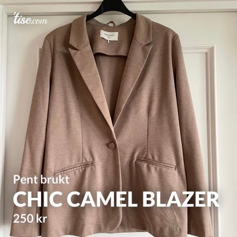 Chic Camel Blazer