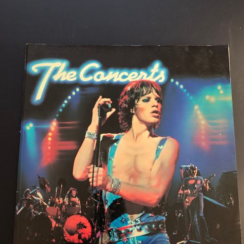 THE CONCERTS by John Peel.  Stor bok 12" x 12"  UK1979 - 1st Edition