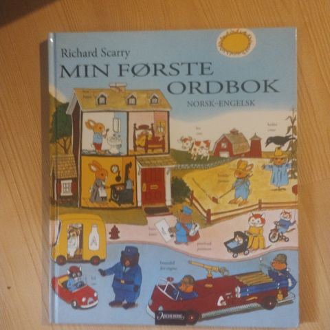 Richard Scarry - min første ordbok - norsk-engelsk