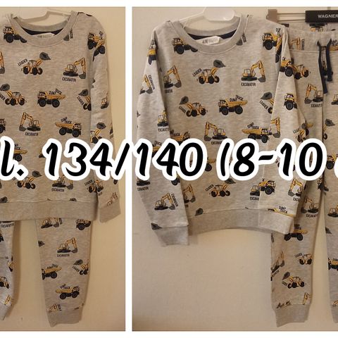 Truck Tracksuit klær i strl. 134/140 (8-10 år) for 200 kr