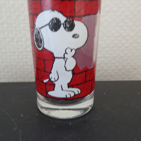 Snoopy -Knøttene-Peanuts-glass