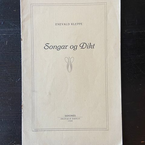 Enevald Kleppe - Songar og dikt