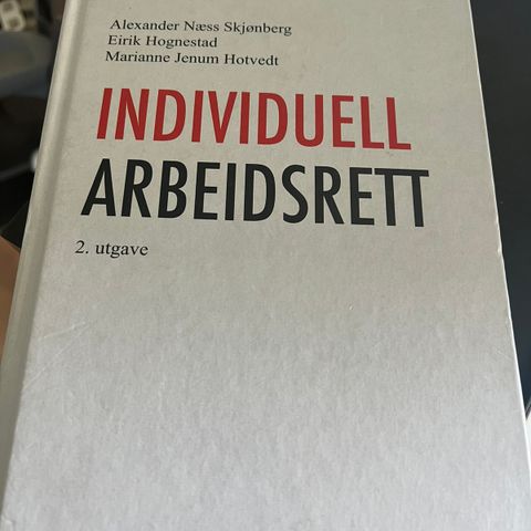 Individuell arbeidsrett ( 2 utgave)