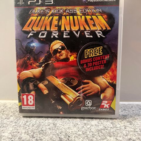 Duke Nukem Forever (Duke's Kick Ass Edition) til PS3