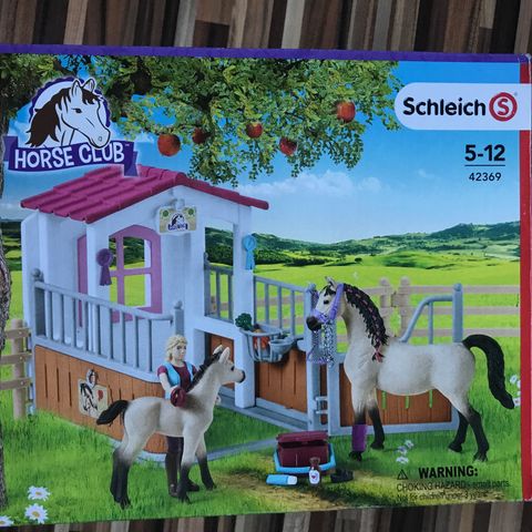 Schleich Hesteboks med araberhest og hestefrisør , 42369