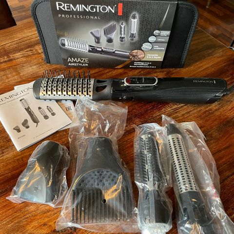 Rettebørste/krølltang fra Remington