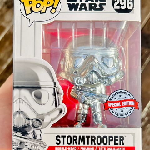 Funko Pop! Stormtrooper (Silver Metallic) | Star Wars (296)