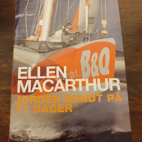 Jorden rundt på 71 dager. Ellen Macarthur