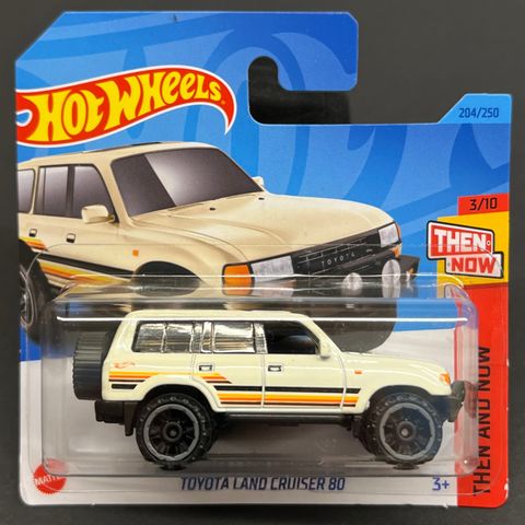 Hot Wheels Toyota Land cruiser 80 - Then and Now -