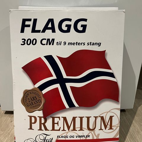 Flagg til 9 meters flaggstang