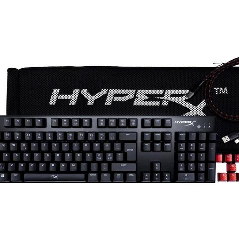 HyperX Alloy mekanisk tastatur