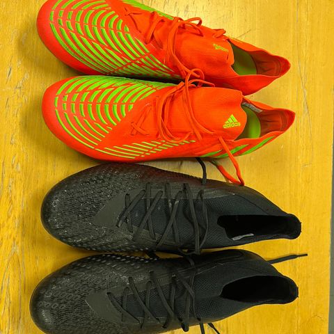 Fotballsko, Adidas Predator toppmodell str. 44 og 2/3, ubrukt