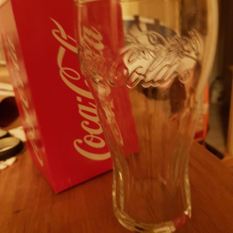 Coca Cola glass