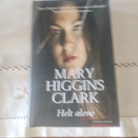 Mary Higgins Clark- helt alene- innbundet