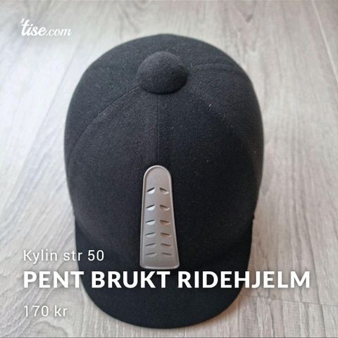 Pent brukt ridehjelm