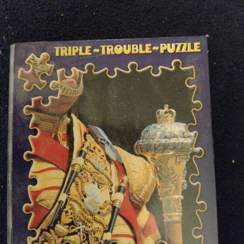 Grenadier Triple Trouble Puzzle, Double Sided Compact Puzzle