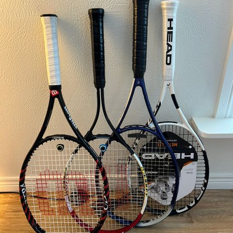 Strøken Head/Donnay/Decathlon Tennis Rackets