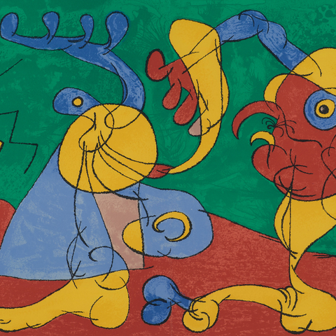 Joan Miró-Victor Vasarely-Corneille-Jan Groth-Alechinsky-Bullough og flere andre