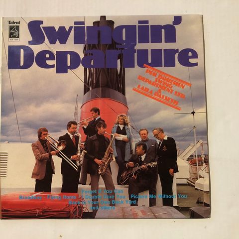 PER BORTHEN SWING DEPARTMENT & LAILA DALSETH / SWING DEPARTURE - VINYL LP